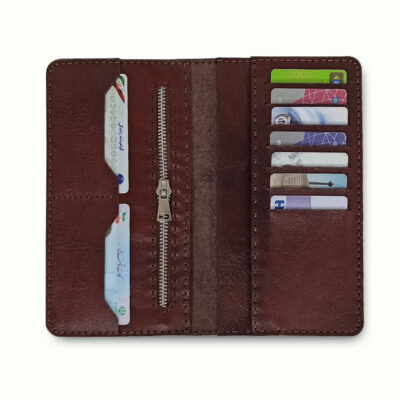 کیف پول مردانه چرم طبیعی مدل 6870 (6)